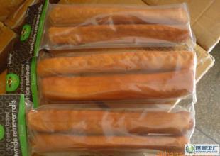 健康美味，廠家直銷 2只裝10寸醬色煙熏發泡棒——愛犬的運動休閑佳品